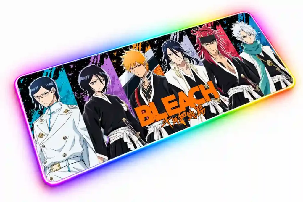 Mousepad Bleach Shinigamis Ichigo Rukia Byakuya