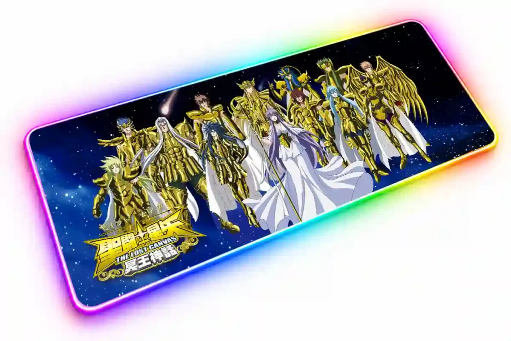 Mousepad The Lost Canvas Caballeros Dorados